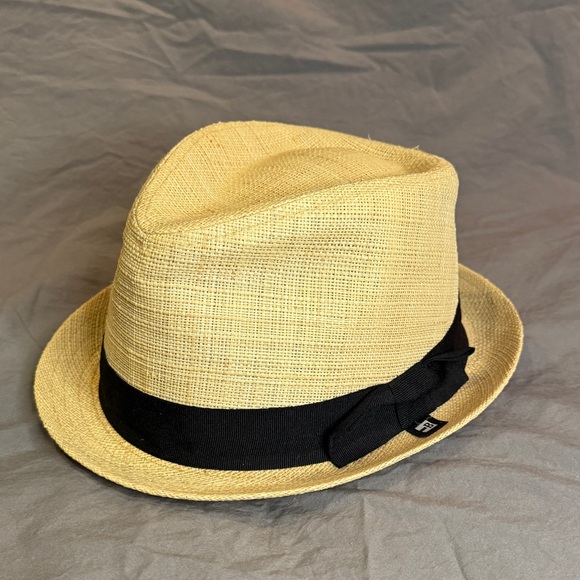 Block Headwear Other - Straw Men’s Fedora size L